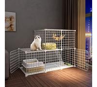 Kitten Cages, Cat Nests, Ferret Cages, Design pet Enclosures for Indoor Small Animals, Suitable for Small Animals (111x39x73cm)