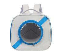 Kitten Carrier Pet Bag Cat Bag Outdoor Portable Breathable Backpack Foldable UFO Bag Cat And Dog Storage Backpack Pet Supplies Cat Bag(Blue)