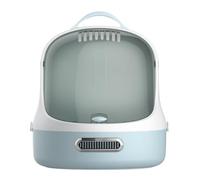 Kitten Carrier Space Capsule Pet Bag, Universal Cat Bag, Portable Backpack, Single Shoulder, Travel Portable Cat Bag Cat Bag(Blue)