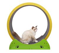 Kitten Cat Wheel Exerciser For Indoor Cats, Small Medium Cat Running Wheel Toy With Anti Pinch, For Home Apartment Office Dorm, Easy Assemble,
