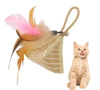 Kitten Chew Toy - 5.91 X 3.54 X 3.54 Inch Triangular Sisal Catnip Toy | Indoor Games, Portable Interactive Cat Toy | To kittens, houses, apartments and travel | Dentistry