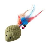 Kitten Chew Toy Fun Hedgehog Shaped Kitten Game with Tail And Bell