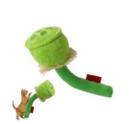 Kitten Chew Toy Pack, Catnip Sound Plush Doll Set, Soft Pet Toy with Crinkle Paper Cat Attraction Feature, Interactive Cat Play Toys for Stimulation Training, Kitty Toys with Fun Shape