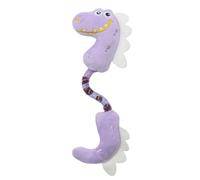 Kitten Chew Toy - Plush Grinding Teeth Doll, Soft Durablee Fabric, Fun Spring Dinosaur Design, Lightweight Portable Build | Safe Interactive Entertainment, Effective Teething Accessory, Indoor Play