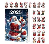Kitten Christmas Calendar - Themed Countdown, 2025 Christmas Cat Ornament Advent Countdown, Cat Lovers 2025, Christms Counttdown, For Adults, Owners & Collectors