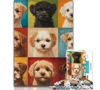 Kitten Collage 1000 Pieces Jigsaw Puzzles For Teens And Adults,Stress Reliever Difficult Challenge Suitable for Desktop Decoration 50x75cm
