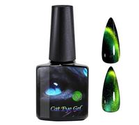 Kitten Eye Gel - Magnetic Fingernail Gel, Shimmering Cat Effect, Colour Changing UV Paste | Reflective Manicure Set, Set for Quick Application, Creative Fingernail Decoration