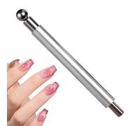 Kitten Eye Nail Magnet | Double-Tip Kitten Eye Magnet for Nails | Ergonomic Grip Steel Bead Fingernails Pen for Women Ladies Teens Adults Beginners Manicure