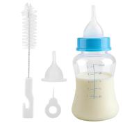 Kitten Feeder - 150ml Pet Nursing Bottle Set, Puppy Kitten Whelping Kit, Feeding Syringe Nipple Bottles For Puppies Kittens Home Travel Vacation Nighttime Daily Cattery Veterinary Apartment