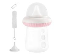 Kitten Feeding Bottle - Kitten Feeding Bottle | Cat Feeding Bottle | Puppy Feeding Bottle | Silicone Teat | Removable Ergonomic Kitten Bottle for
