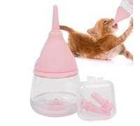 Kitten Feeding Bottles for Breastfeeding - 35ML Cartoon Water Droplets Design Kitten Bottle - Puppy Milk Feeder with Anti-Choking Design, Cenrf