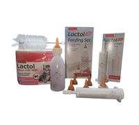 Kitten Feeding Set - 250g Lactol Kitten Milk Powder + 2 feeding syringes different sizes, 1 bottle, cleaning brush and spare teat/nipples. Newborn Kitten Nursing & Hand-Rearing Kit - Abnoba Pet Store