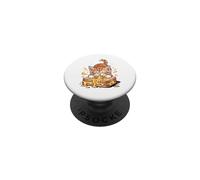 Kitten Grilled Cheese Destroyer Cat Comfort Food PopSockets Adhesive PopGrip