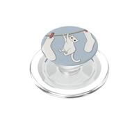 Kitten Hanging next to Socks on a Clothesline PopSockets PopGrip for MagSafe