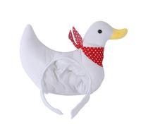 Kitten Hat Duck HeadWear Costume Duckling Soft Adjustable Headwear For Cosplay Gifts Funny Hat
