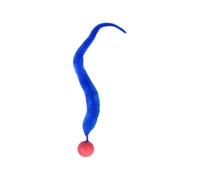 Kitten Interactive Toys Tickle Colorful Bouncing Bite Ball Playing Plush Ball With Kitten A5C0 Teasing Pet Indoor T Tail