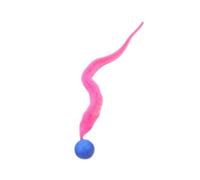 Kitten Interactive Toys Tickle Colorful Bouncing Kitten Tail Ball Ball Indoor Teasing With Playing Toys Pl J8A1 Bite Pet