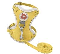 Kitten Jacket Leashs - Padded Safety Jacket, Puppy Walking Lead, Animal Jacket Strap Rope, Airy Kitten Lead Jacket, Flexible Animal Outer Leads, Stylish Jacket Lead for Dogs, Cats, Has