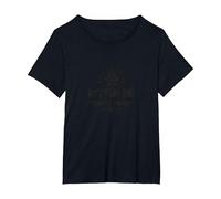 Kitten Me Right Meow Paw Print Cat Lover T-Shirt, Women's Plus, Black, 5X