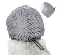 Kitten Mesh Hood - Flexible Pet Muzzle, Scratch Guard Cover | Lightweight Netting With Calm Control for Grooming Tasks, Fabric With Adjustable Grip for Bathing and Vet Visit Procedures