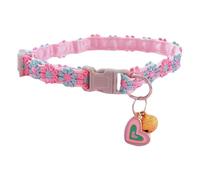 Kitten Neckband - Soft Fleece Fastener, Vibrant Check Pattern, Elegant Charm lop | Padded Elastic Comfort Grip Support, Secure Quiet Tag Ring Attachment For Morning Routines, Travel Visit