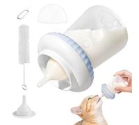 Kitten Nursing Bottle, Anti-Choking Puppy Feeder, Removable, Silicone Feeding Nipple Kitten Bottles for Nursing, All Breed of Kittens and Other Animals
