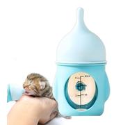 Kitten Nursing Bottles - Puppy Nursing Kitten Feeding Bottle, Anti-Choking Silicone Feeding Nipple | Nursing Kitten Feeder, Small Animals Feeder with Visual Scale for Guinea Pigs, Ferrets