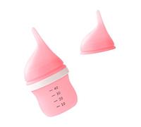 Kitten Nursing Supplies Silicone Feeder Bottles Easy to Clean Design Adjustable Liquid Flowing Control Newborns Kitten Feeding Bottle Set