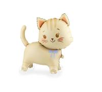 Foil Balloon "Cat on Wheels" | 61 x 65 cm (to be filled with air)