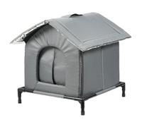 Kitten Outdoor House | Winter Over-Ground Stray Cat Shelter,Animals Enclosed Cave with Foldable Frame for Garage Garden Park Residential Area Backyard