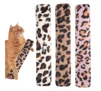 Kitten Pillows, Interactive Pet Pillow Strips, Soft Leopard Print Plush Chew Plaything, Perfect Catnip Cushion, Cat Toys Catnip for Play and Cat Lovers 14.57x2.36 Inches