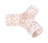 Kitten Play Tunnel - 3 Fold Tube Activity Toy for Pets Lightweight Design | Provides a Cosy Retreat, Stimulates Curious Movement, Supports Int