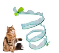 Kitten Playing Pipes - Cat Playback Tunnel, Cat Tube | Portable Maze Cat Tunnel Diversity with Feathers for Kitten Training