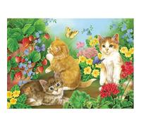 Kitten Playtime 35 Piece Tray Board Game - Brand New