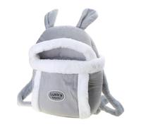 Kitten Plush Backpack Warm Carrier Chest Bag Breathable Small Dogs Kitten Winter Outdoor Carrying Case Travel Supply Carrier Backpack Pet Supply For Carrying Bag
