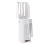 Kitten Pooper Lifter - Cat Litter Strainer, Cat Lifter Scooper Scoop with Waste Bin, Portable Corner Scoop for Cleaning Cat Litter for Pets, Chickens, Hamsters