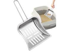 Kitten Pooper Lifter - Multifunctional Garden Scoop, Outdoor Garden Cleaning Scoop | Heavy Duty Litter Scoops with Long Handle Metal Scoop, High Strength Dishwasher For Ba