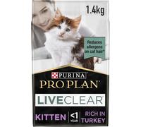 (Kitten) PRO PLAN® LIVECLEAR® Kitten 1-12M Rich in Turkey Dry Cat Food 1.4kg