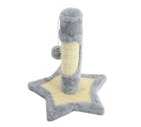Kitten Sisal Rope Post Scratch Nails For Grabbing For Toy Star/Heart Scratcher Protect Your Furniture Interactive Toy Indoor Cats