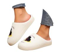 Kitten Slippers Women Womens Cat Slippers Comfy Soft Touch Sliders Cute Animal Slipper Lovely Cartoon Slipper Plush Anti Skid Sliders Indoor Winter Shoes For Ladies Men Home Shoes For Pet Lover