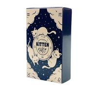 Kitten Tarot Deck, Oracle Card Game, Tarot Fortune Telling, 78-Piece Tarot Deck, Divination Card Game, Tarot Card Table Game, Kitten Tarot Board Game Oracle Card Tarot Deck Card Game English 78pcs