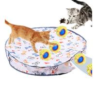 Kitten Toy - Rolling Ball, Cat Toy for Hunting and Playing, Interactive Pet Mat for Cats, Perfect Entertainment in Living Room, Bedroom or Balcony, Hide and S nd S ame, Playtime