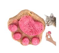 Kitten Treat - Paw Shape Dried Indoor Kitten Snacks | Teeth Cleaning Bites Nutritional Supplement for Bonding Time Rewarding Training Home Daily Care Health Owners
