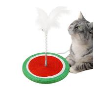 Kitten Wand Toy - Cat Scratcher For Indoor Cats,Interactive Cat Feather Toy For Cat Kitten Having Fun Exerciser Playing