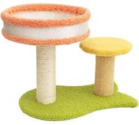 Kittens Activity Tower Cat Tree, Kitten Scratching Post with Natural Sisal Rope for Indoor Cats Claw Scratcher (Color : B)