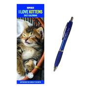 Kittens, I Love RSPCA Slim Calendar 2027 + EXCLUSIVE LIMITED EDITION PEN
