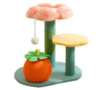 Kittens Tree, Modern Cute Climbing Play Tower, Cat Condo Pet Plays House with Dangling Balls, Multi Level Pussy Furniture Condo for Cats Kittens(48cm)