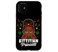 Kittitian Princess Girl Roots Cute St Kitts Flag Heritage Case for iPhone 11