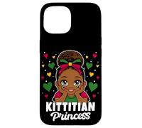 Kittitian Princess Girl Roots Cute St Kitts Flag Heritage Case for iPhone 15