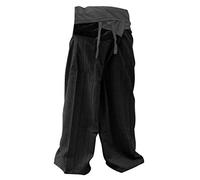 kittiya Thai Fisherman Trousers 2 Tone Cotton One Size